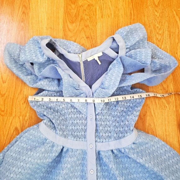 Maje Blue Reglisse Dress Sz 2 - Picture 8 of 14